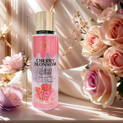 Floral Fruity Eau de Toilette Body Spray for Women 8.4oz – Long-Lasting Hair & Body Mist, 13 Scents Colorful Bottle