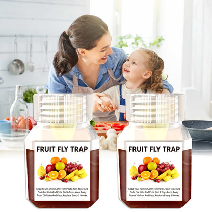 Fruit Fly Trap Indoor Sticky Flying Insect Catcher Bug Trap for Kitchen Home Plant Gnat Whitefly Fungus Gnat Pest Control
