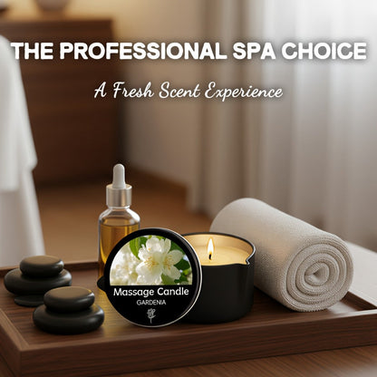 Scented Massage Candle 2-in-1 Soy Wax Essential Oil Body Lotion 20+ Scents 1pc 2pcs 6pcs Spa Nail Salon Pedicure Wedding Valentine Christmas