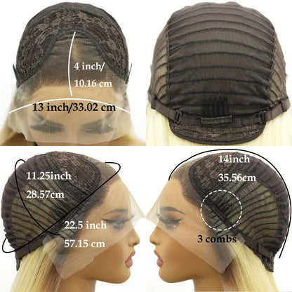 Synthetic Wig Glueless Lace Front Body Wave, in 26- and 34-Inch Options for Parties with Model-Specific Color, Length and Cap Options