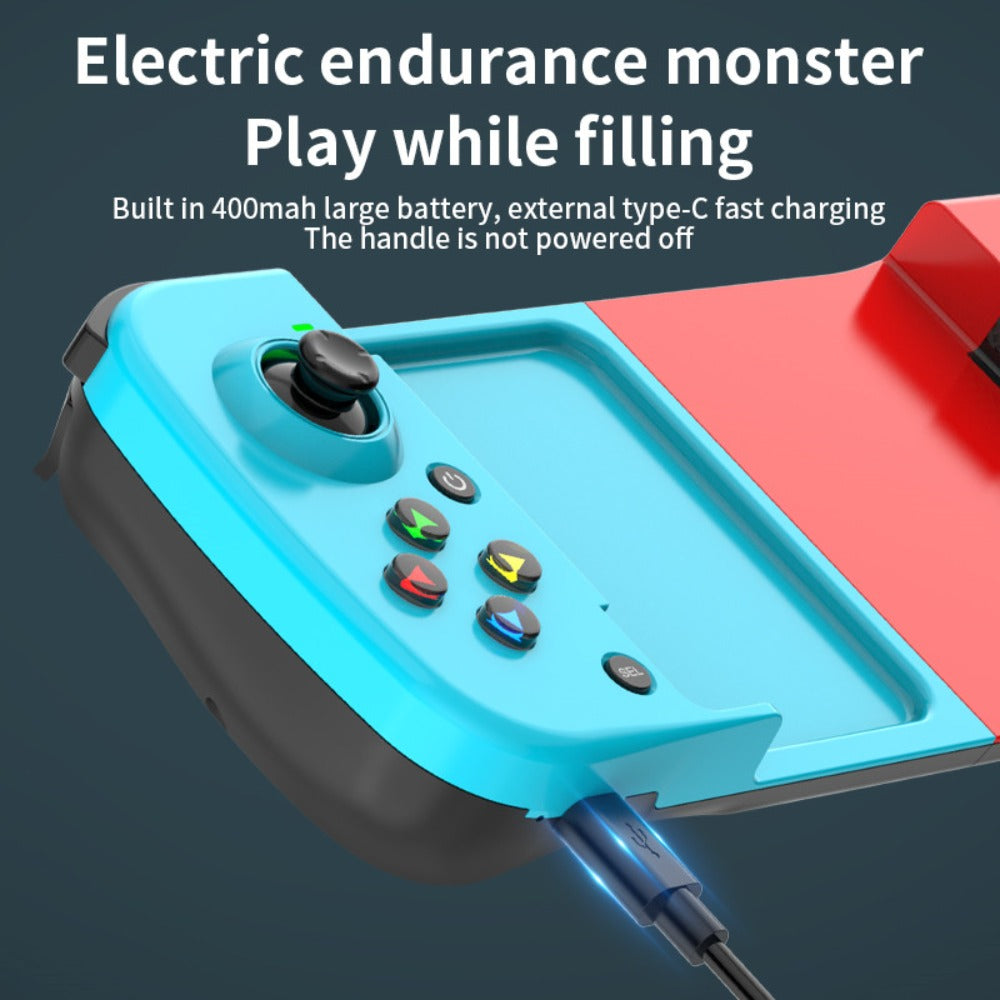 Expandable Mobile Game Controller D3 Joystick with M2 Aim-Assist, Plug & Play for Android iOS HarmonyOS