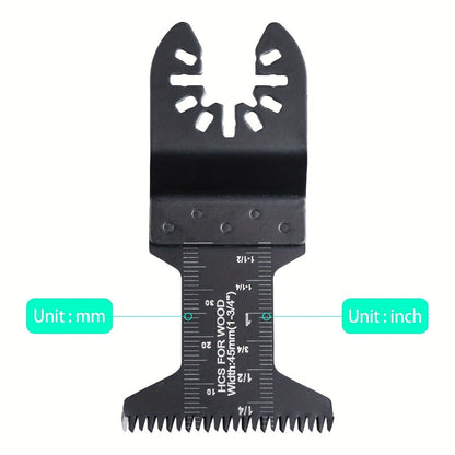 115pcs Oscillating Saw Blades Set with Sandpaper, Multitool Blades for Wood Metal Plastic, Universal Fit for Major Brands