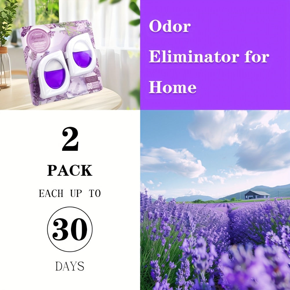 Air Freshener Odor Eliminator for Home Closet Bathroom Pets Small Space 0.25oz Up to 30 Days 6 Scents Eucalyptus Lavender Hawaiian Peach