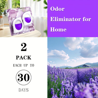 Air Freshener Odor Eliminator for Home Closet Bathroom Pets Small Space 0.25oz Up to 30 Days 6 Scents Eucalyptus Lavender Hawaiian Peach