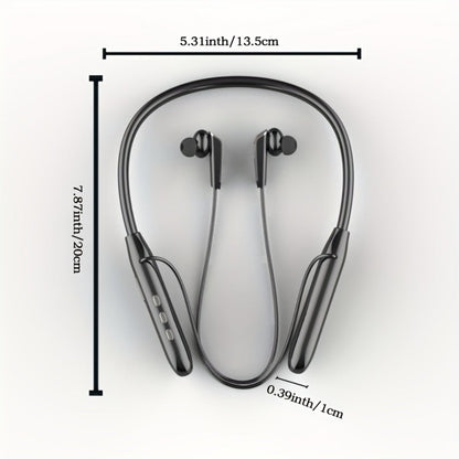 Neckband Sport Bluetooth Earphones Wireless In-Ear Flexible Neckband Extra Long Battery Life for an Everyday Personal Care Routine