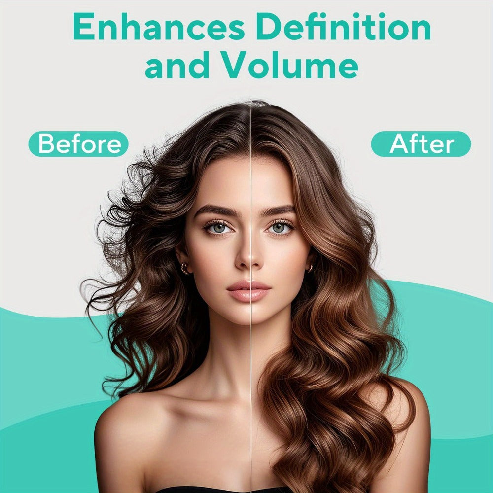 Detangling Brush for Curly Wavy Coily Hair 1 or 2 Pcs – Flexible Bristles Reduce Breakage & Frizz, Gentle Scalp Massage