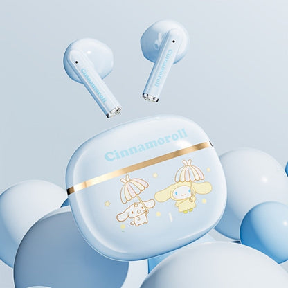 Wireless Earbuds Hello Kitty, Kuromi or Cinnamoroll Designs with Bluetooth 5.0 and Power Display