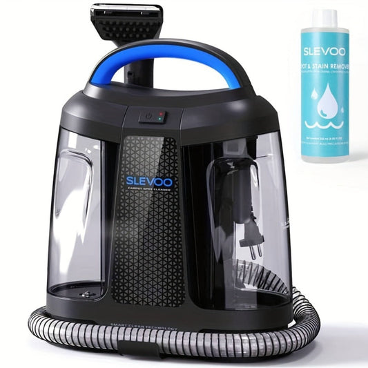 Portable Carpet Spot Cleaner 450W 12.5Kpa Upholstery Stain Remover Machine 42oz Tank 4.92ft for Entryways, Bedrooms and Living Spaces