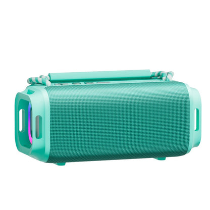 Indoor Outdoor Wireless Speaker Surround Sound Stereo Deep Bass USB AUX TF Card Compatible Portable Speaker System for Smartphones Tablets