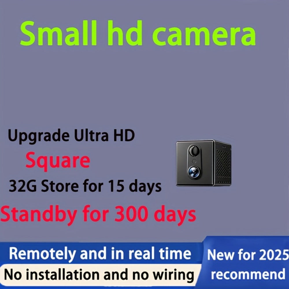 Security Camera Mini 1080P Pan-Tilt Model with Dual-Band WiFi, Infrared Night Vision and Optional 32GB Card Bundles