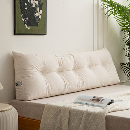 Tufted Triangular Backrest Cushion in Five Colors and Three Lengths from 59.06 to 78.74 Inches