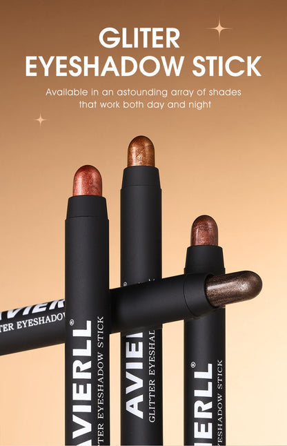 Waterproof Eyeshadow Stick Set 8 Piece, Shimmer, Pearlescent & Matte Eye Shadow Pencils, Creamy Blendable Formula