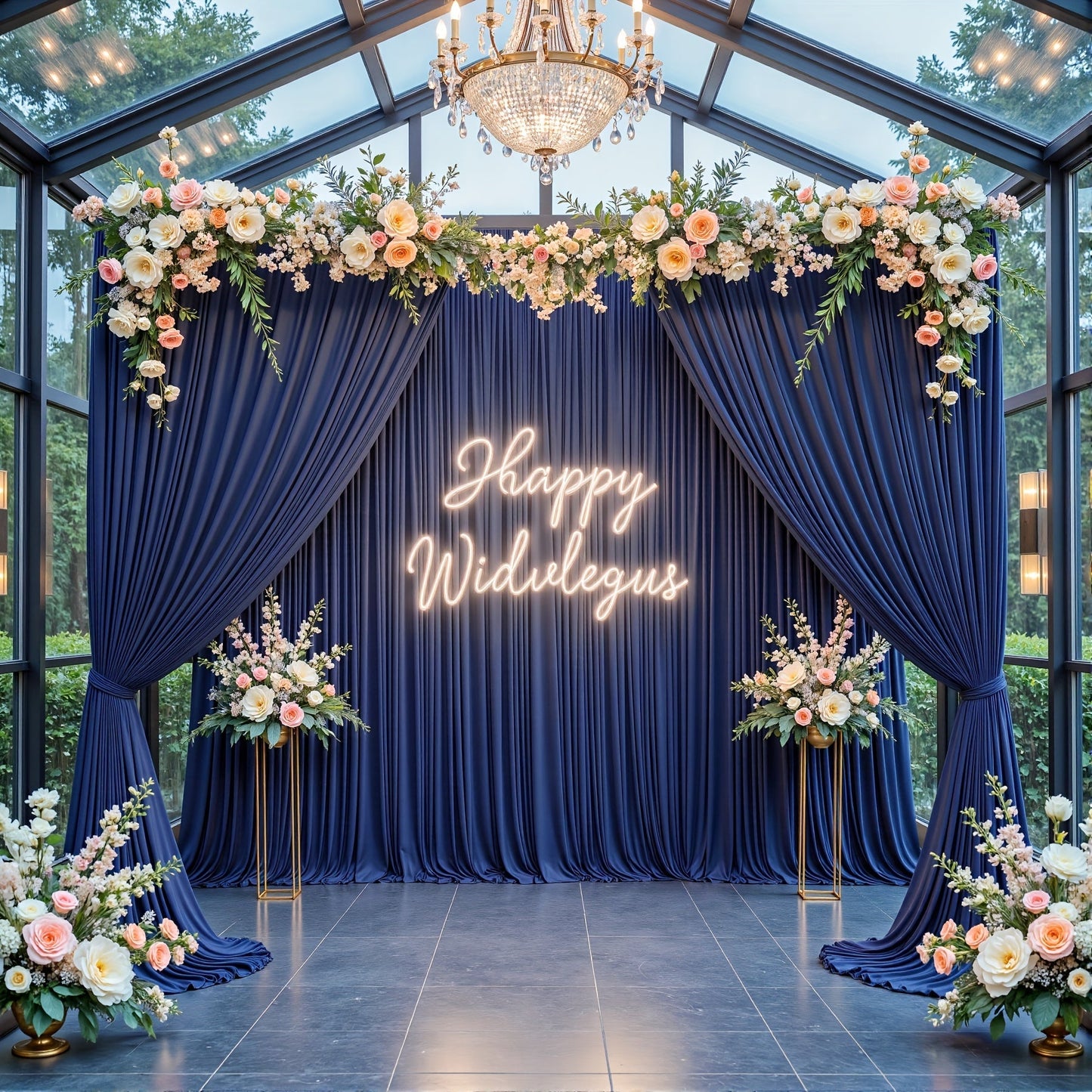 4-Pack 5x10ft Elegant Spandex Photography Backdrop | Wear-Resistant, Wrinkle-Free, Soft & Opaque Party Decoration Banners for Weddings