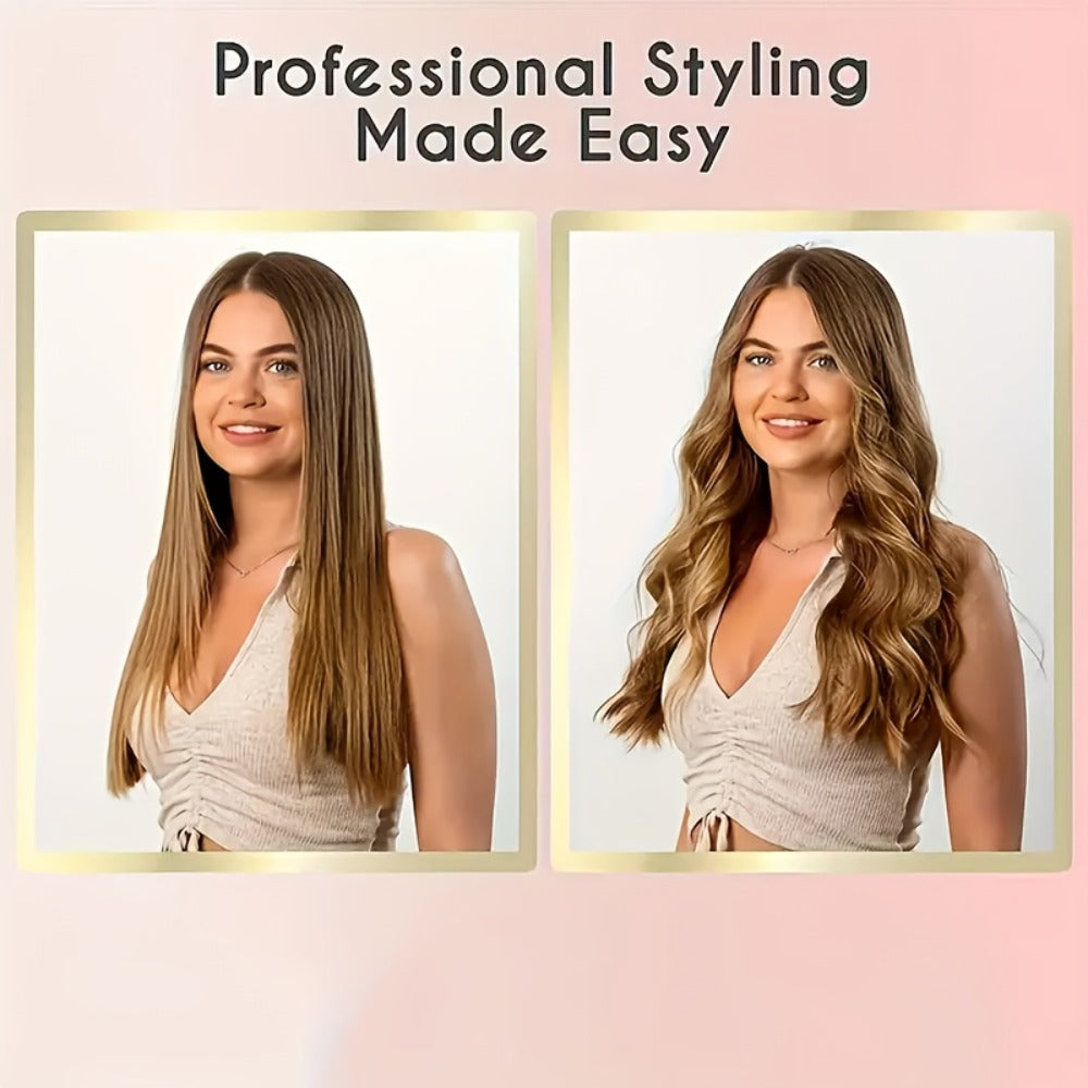 9mm Mini Curling Iron Rapid Heating for Ultra-Fine Curls Teddy Curls Water Waves & Bangs, Travel Curling Wand for Men & Women