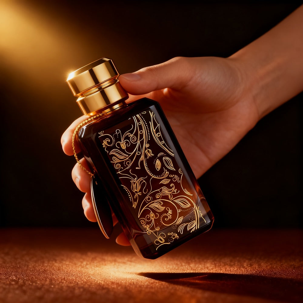 Agarwood Oud Arabic Perfume for Men 3.4 oz Luxury Woody Oriental Cologne - Dubai Middle East for Bath Time, Home Spa and Personal Care