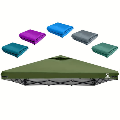 10x10 Canopy Replacement Top Cover for Straight Leg Tents – Ventilation Ports, Instant Shade, 11 Color Options
