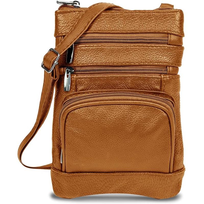 Women's Wallet – Genuine Leather, Multi Pocket, Adjustable Strap | Bag Vero – detail view 132