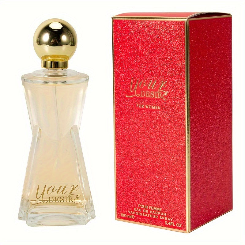 Women's Perfume Your Desire Eau de Parfum 3.4 oz with Orange, Peach and Jasmine Floral Notes