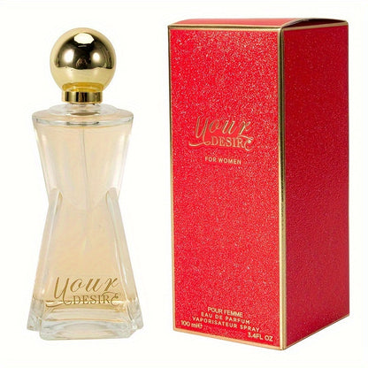 Women's Perfume Your Desire Eau de Parfum 3.4 oz with Orange, Peach and Jasmine Floral Notes