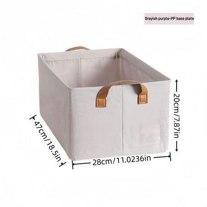 Large Fabric Storage Baskets with Handles 2 Pack Foldable Collapsible Storage Bins for Closet for Entryways, Bedrooms and Living Spaces