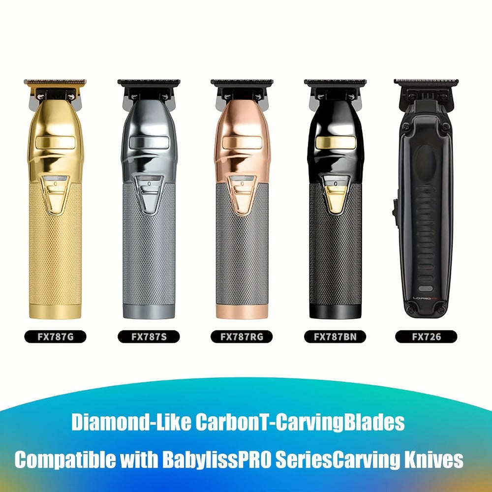 BaBylissPRO Zero-Gapped Replacement Trimmer Blades FX707C – Compatible with FX787 & FX726, Professional Barberology Grade