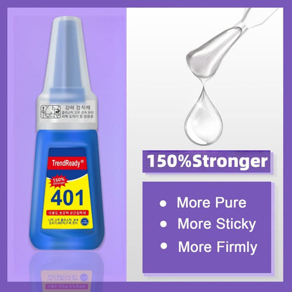 Waterproof Nail Adhesive Tabs with Nail Stickers 0.85oz Dropper Tip Bottle – Extra Strong Alcohol-Free Quick Release Long Wearing Salon