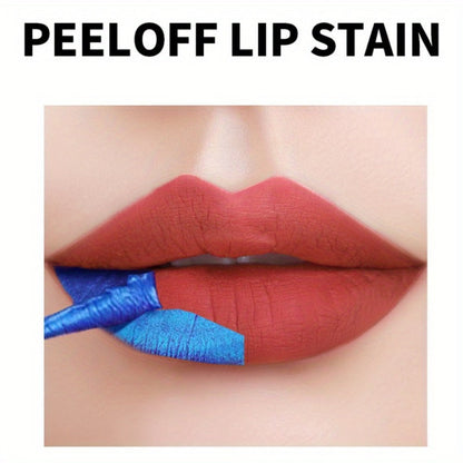 Matte Velvet Lip Stain Set 6 Colors Waterproof Smudge-Proof, Metallic Blue Cobalt Bold Shades Vegan Lip Gloss for All Skin Tones