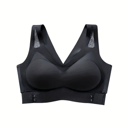 Electric Chest Massager Vibration Rechargeable - Intelligent Constant Temperature Heating Massage Bra for Women