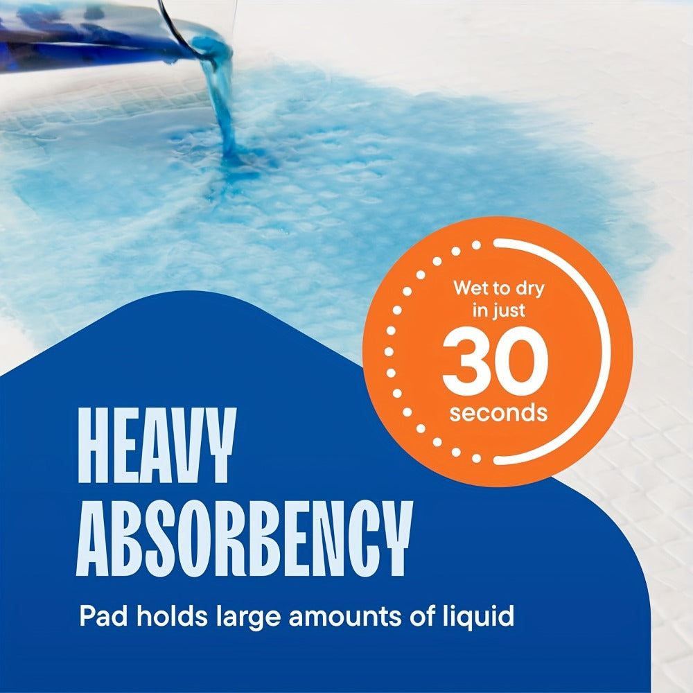 Disposable Bed Pads Extra Large 30x36 Inch, 6-Layer Leak-Proof Underpads for Adults, Seniors, Postpartum