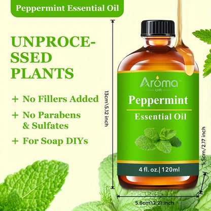 Essential Oil 118ml Multi-Scent Selection with Lavender, Tea Tree, Citrus and Herbal Options