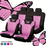 Butterfly Tire Pattern - Black Pink