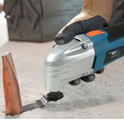 Oscillating Multitool Kit 2.5 Amp Corded, 6-Speed Variable, 3° Oscillation Angle, Cutting Tool for Wood Metal Plastic