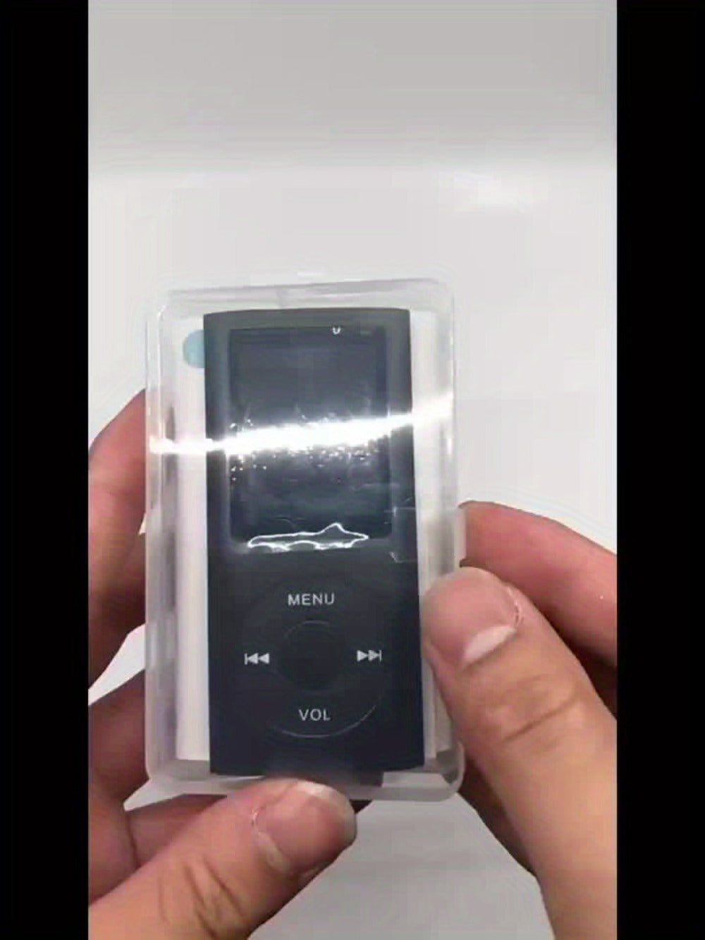 Wired MP3 and MP4 Player with 64GB Card Support, 8-Hour Battery and Six Model Options with Earphones