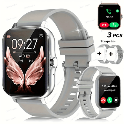 Smartwatch Unisex GPS 1.83" Full Touch – Wireless Calling, Music Playback, Remote Camera Control, Multi-Sport Fitness Tracker, Message
