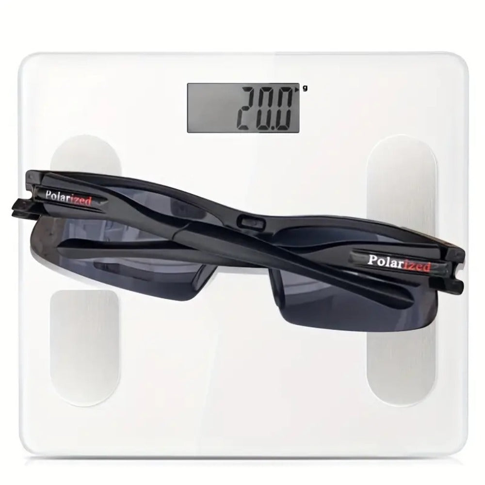 Sunglasses 3-Pack for Men with Half Frames, Lenses and Lightweight Driving Fit with Specific Frame, Lens Color and Pack Choices