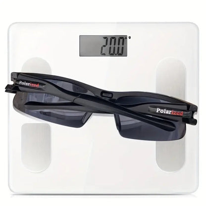Sunglasses 3-Pack for Men with Half Frames, Lenses and Lightweight Driving Fit with Specific Frame, Lens Color and Pack Choices