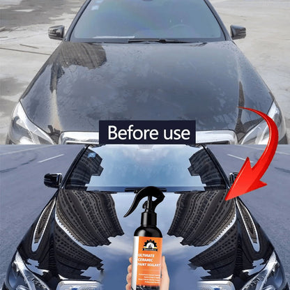 Nano Ceramic Paint Sealant 200ml – Car Ceramic Coating, Paint Restorer & Polish for Long-Lasting Gloss and Paint Protection