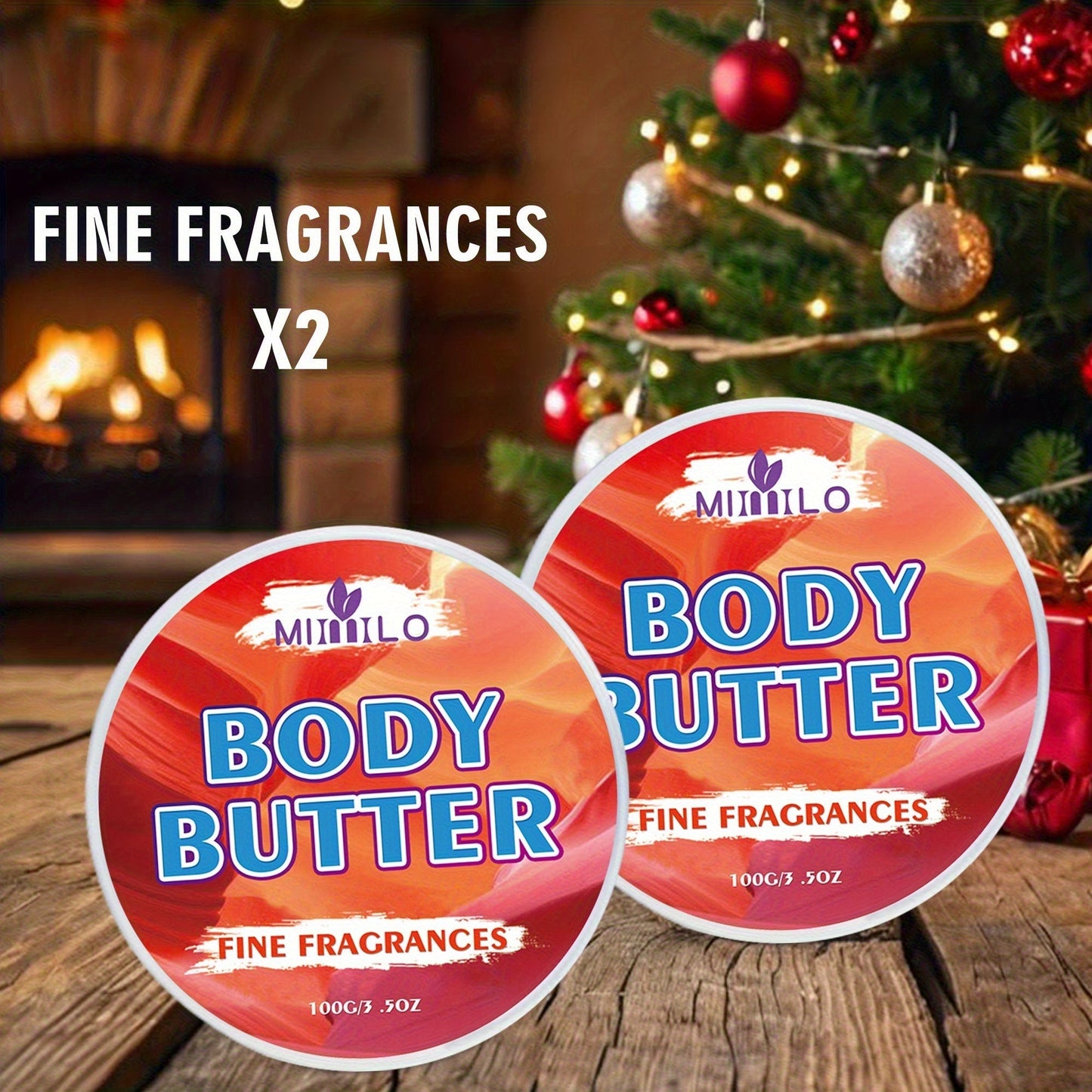 Fruity Body Glaze Set 8 Scents 100g×2 – Pineapple Coconut Strawberry Coffee Peach Doughnut Birthday Cake Non-Greasy All-Day Moisturizing