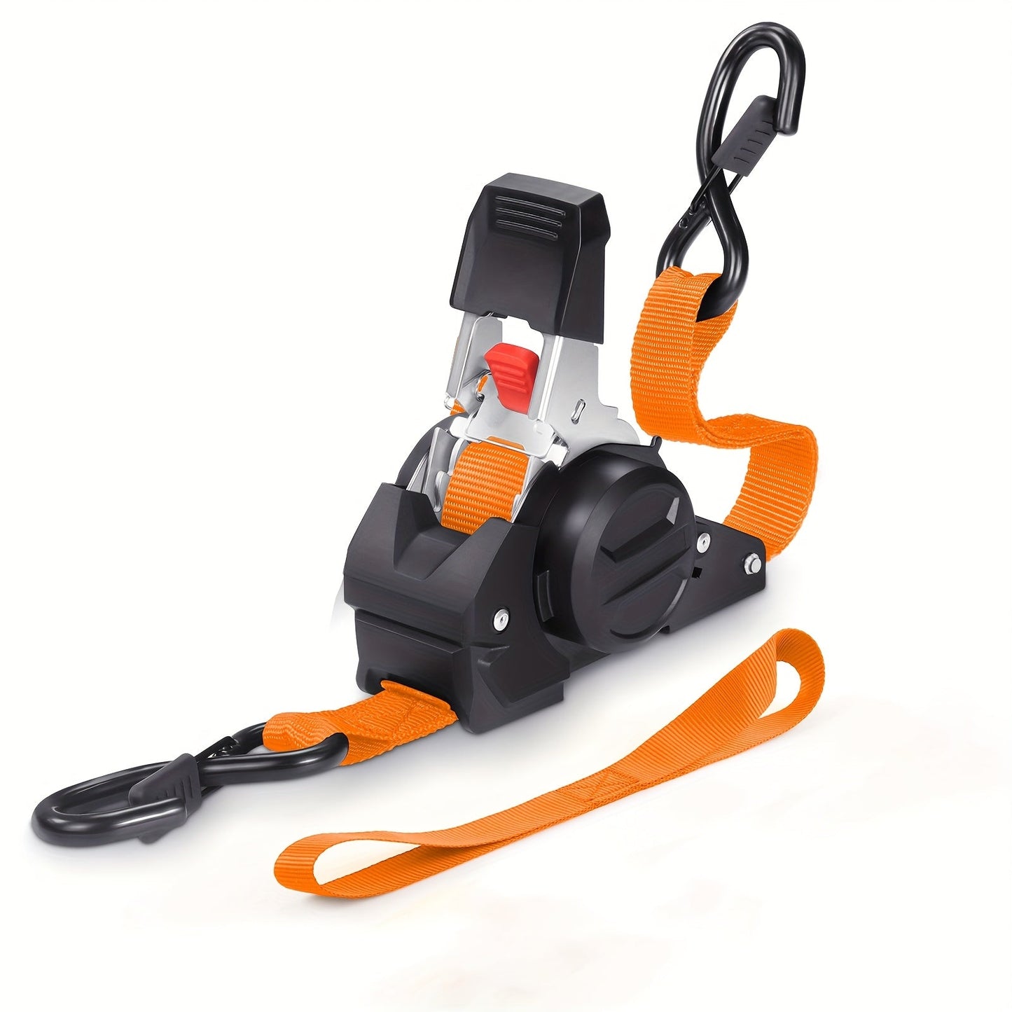 Retractable Ratchet Straps with Extension Strap for Entryways, Bedrooms and Living Spaces, with Listed Configuration