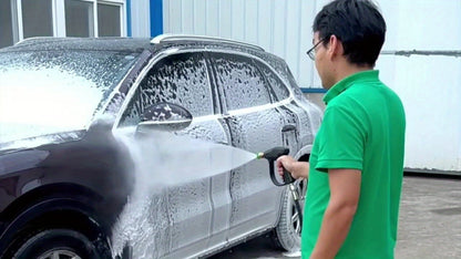 High Pressure Car Wash Gun with 5 Spray Nozzles – Max 3000 PSI, M22-14 & 1/4" Quick Connect, Garden Hose Pressure Washer Wand for Car