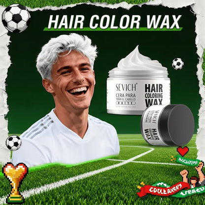 Instant Color Hair Wax 10 Shades – Temporary Hair Dye Wax Strong Hold Styling for Parties, Cosplay, Festivals & Halloween, Easy Wash Out