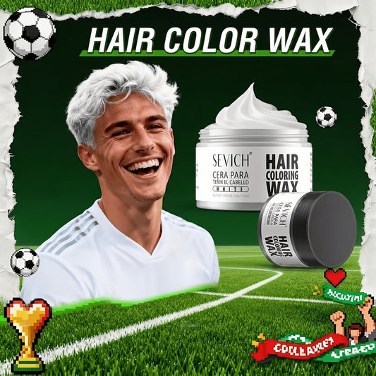 Instant Color Hair Wax 10 Shades – Temporary Hair Dye Wax Strong Hold Styling for Parties, Cosplay, Festivals & Halloween, Easy Wash Out