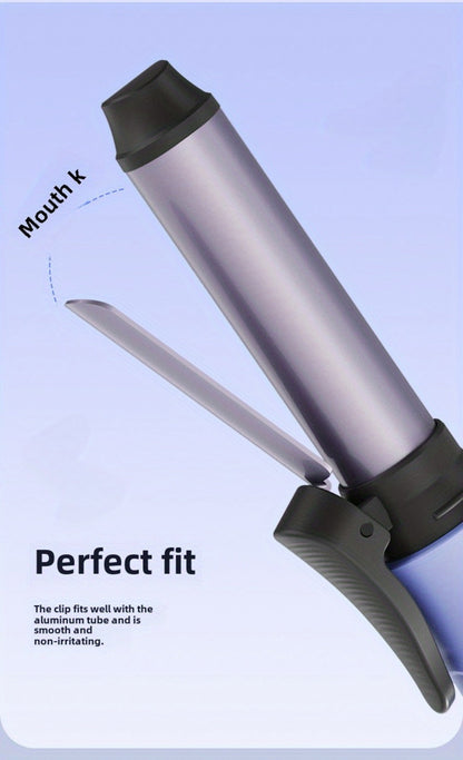Cordless Mini Curling Iron Wireless Rechargeable Portable Hair Curler, Ceramic Barrel for Airy Bangs