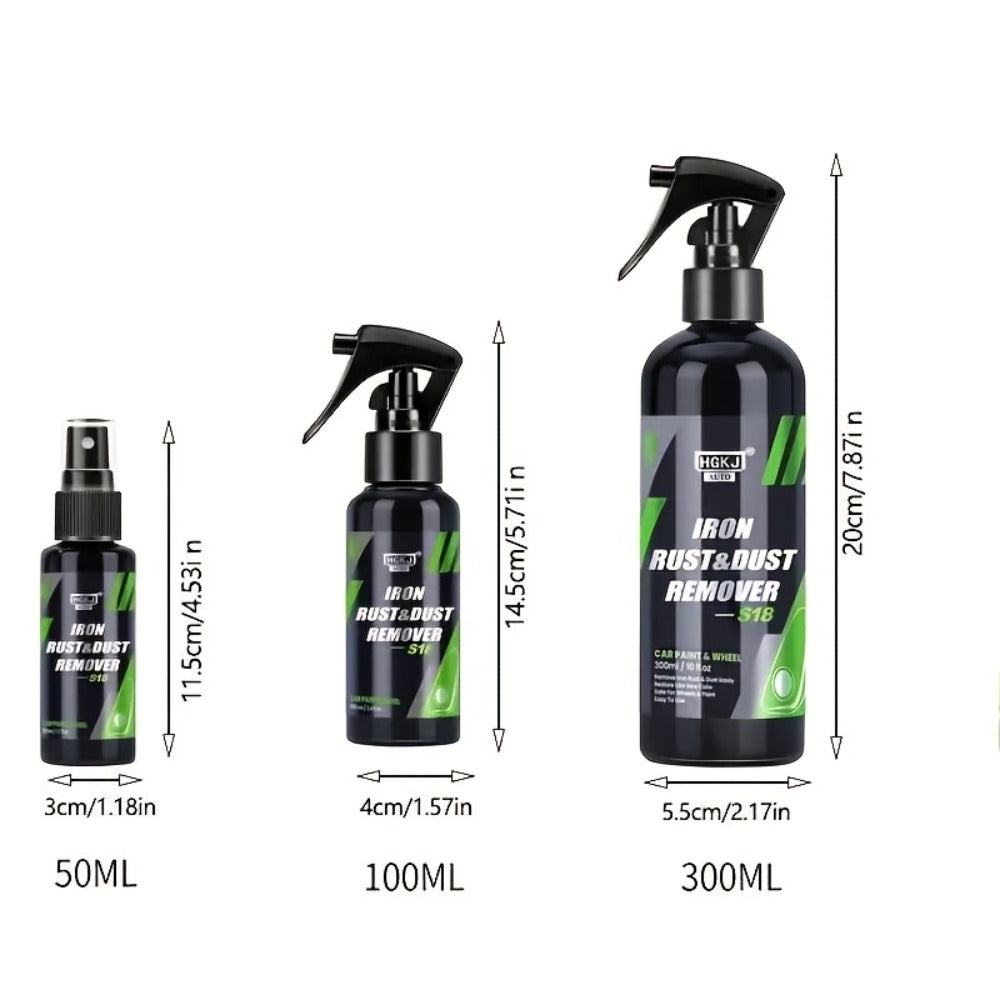 Rust Remover Spray Multi-Surface – Powerful Rust Dissolver for Car, Metal, Tile for Home Cooking, Dining and Outdoor Meals