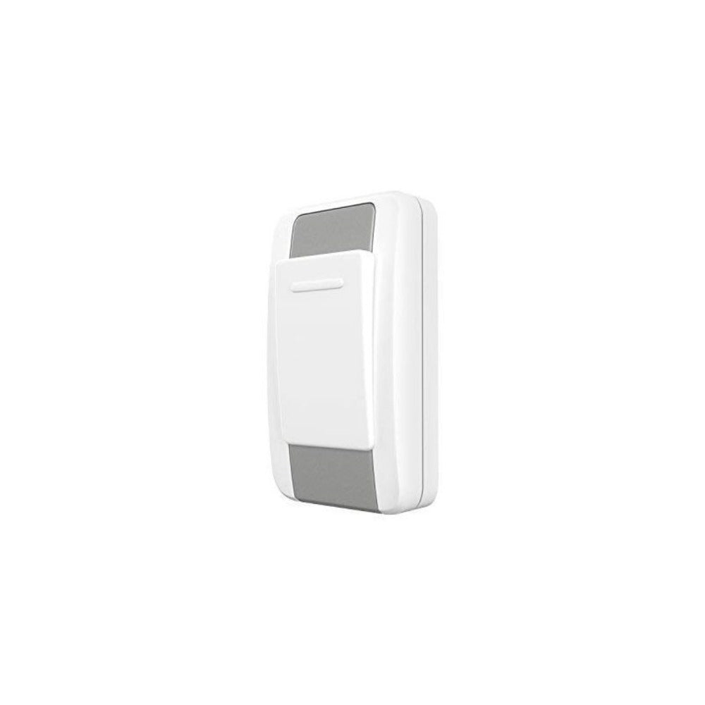 Wireless Doorbell Kit 36 Chimes 100M Range, Adjustable Volume 25-110dB, Plug-In Receiver & Push Button Transmitter