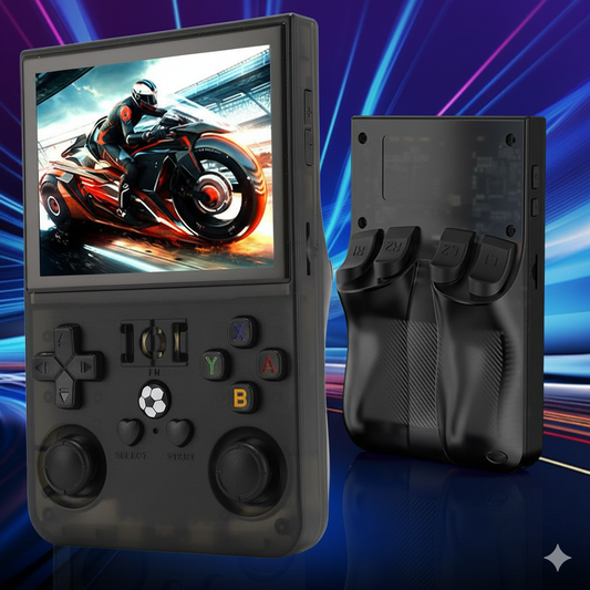 Handheld Game Console R36PRO with 3.5-Inch IPS, 640x480, 64GB or 128GB Options, 4000mAh Battery, Hall Effect
