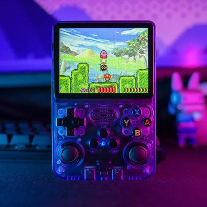 Handheld Game Console R36S with 3.5-Inch IPS HD, 640x480 resolution, 64GB or 128GB Options, 2600mAh Battery