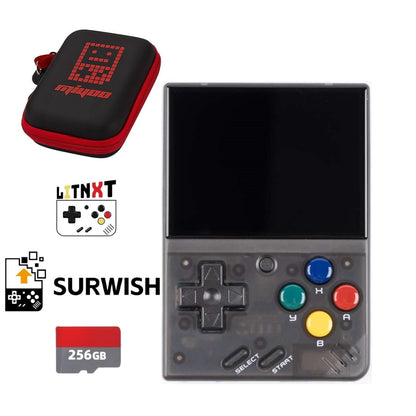 Handheld Game Console Miyoo Mini V4 with 2.8-Inch IPS, 750x560 resolution, 64GB stock-system card Options, 2000mAh Battery, Onion OS