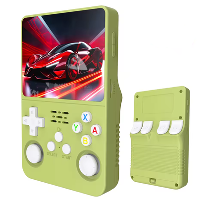 Handheld Game Console R36S with 3.5-Inch IPS HD, 640x480 resolution, 64GB or 128GB Options, 2600mAh Battery