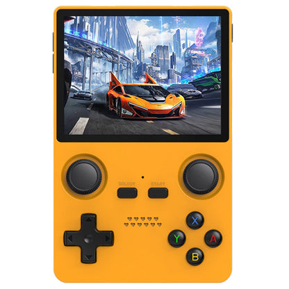 Handheld Game Console Powkiddy X35S with 3.5-Inch IPS full lamination, 640x480, 64GB or 128GB Options, 3000mAh Battery, Linux, HDMI